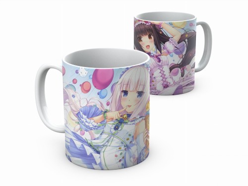 Kubek anime Nekopara na biurko młodego fana