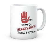 Kubek stop cofnij się