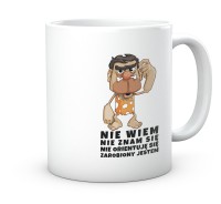Kubek nie wiem, nie znam się