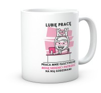 Kubek do pracy lubię pracę