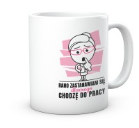 Kubek do pracy zastanawiam się