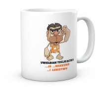 Kubek trójkącik ja weekend lenistwo