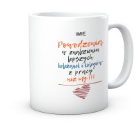 Kubek prezent do pracy pożegnanie