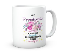 Kubek prezent pożegnanie koleżanki kolegi