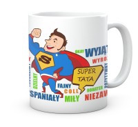 Kubek dla taty super tata