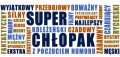 Nadrukiem chmury słów na Dzień Chłopaka