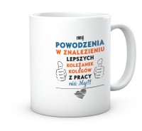 Kubek  kciuk powodzenia w nowej pracy