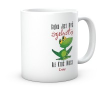 Kubek prezent żajebista żabka