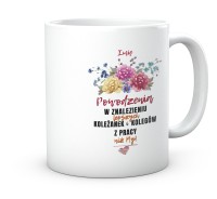 Kubek prezent do pracy pożegnanie