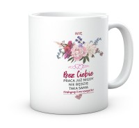 Kubek prezent na pożegnanie z pracy