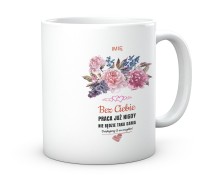 Prezent kubek pożegnanie koleżanki kolegi z pracy