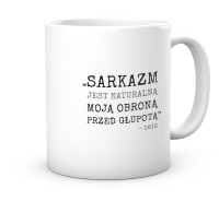Kubek do biura sarkazm moją obroną
