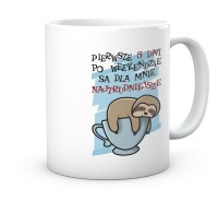 Prezent Śmieszny Kubek Dni po Weekendzie