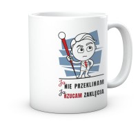 Kubek Gadżet do Pracy Ja nie przeklinam