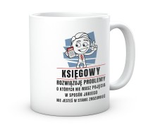  Śmieszny Kubek prezent dla księgowego