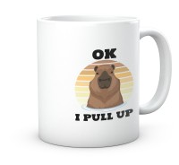 Kubek Zwierzęta Kapibara prezent do pracy