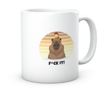 Śmieszny Kubek Zwierzęta Kapibara.