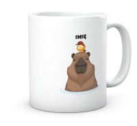 Kubek Wyluzuj jak Kapibara.