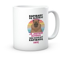 Kubek Kapibara Śmieszny Prezent dla Niej