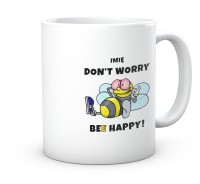 Kubek Pszczoła Don't  Worry Bee Happy