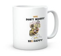 Prezent kubek pszczoła bądź szczęśliwy