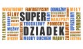 Kubek z nadrukiem words cloud jako prezent na dzien dziadka