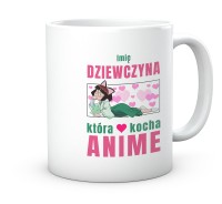 Kubek Dziewczyna która Kocha Anime