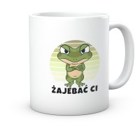Kubek żaba żajebać ci