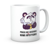 Kubek Panda praca nie ucieknie