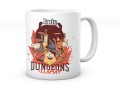 Kubek z nadrukiem dungeons and llamas na prezent 330 ml