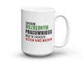 Ceramiczny kubek na prezent dla kolegi z biura 450 ml