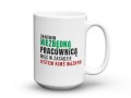 Ceramiczny kubek na prezent dla koleżanki z biura 450 ml