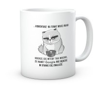 Kubek Kot nie komentuj mojej wagi