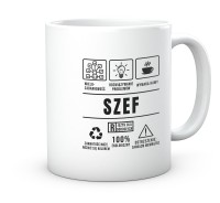 Kubek do pracy biura dla szefa