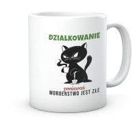 Kubek prezent do ogrodu i na działkę.