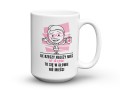 Damski kubek do pracy ile rzeczy należy mieć w dupie 450 ml