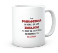 Kubek z napisem Powodzenia w nowej pracy zdrajco Koleżanek 330 ml