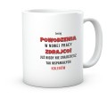 Kubek z napisem Powodzenia w nowej pracy zdrajco Kolegów 330 ml