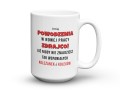 Kubek z napisem Powodzenia w nowej pracy zdrajco Koleżanek Kolegów 450 ml