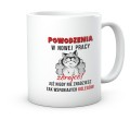 Personalizowany kubek z kotem powodzenia w nowej pracy zdrajco kolegów 330 ml