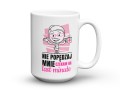 Kubek prezent dla kobiety do biura Czekam na last minute 450 ml