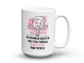 Zabawny kubek ceramiczny na prezent dla koleżanki 450 ml