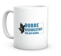 Kubek do pracy złe dziewczyny na kawę