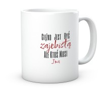 Kubek śmieszny być zajebistą