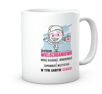 Kubek z Nadrukiem do Pracy Jestem Wielozadaniowa