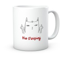 Kubek z Nadrukiem Nie Dzisiaj