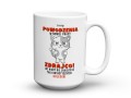 Ceramiczny kubek z napisem Powodzenia zdrajco na prezent kolegów 450 ml
