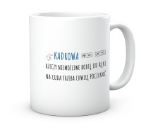 Kubek prezent dla kadrowej