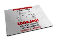 Podkładka pod mysz – Powodzenia w nowej pracy
