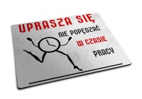 Podkładka pod mysz do pracy